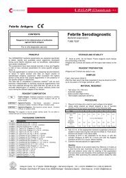 Febrile Serodiagnostic - Balmed