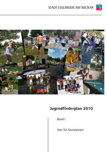 Jugendförderplan 2010 - Esslingen