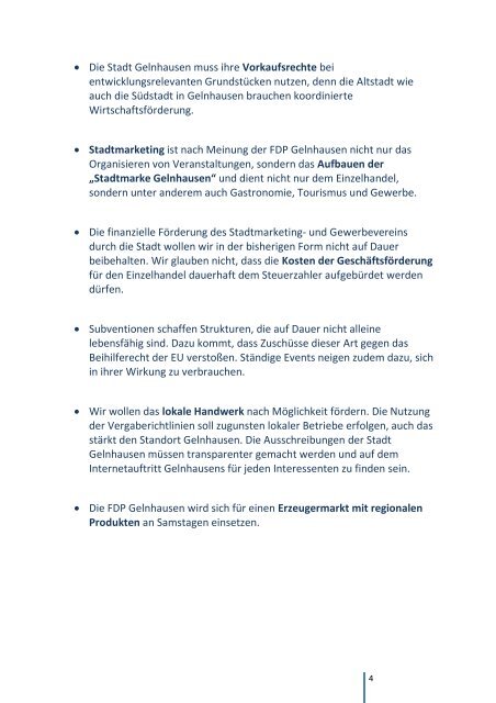 1. Erfolgreiche Finanzpolitik - FDP Gelnhausen