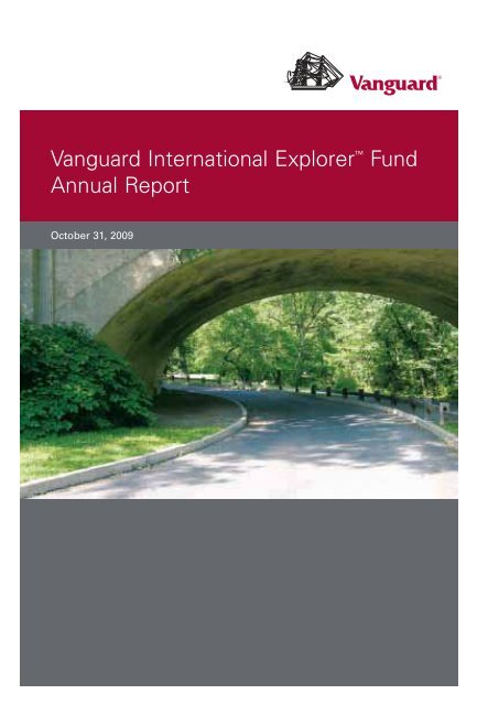 Vanguard International Explorer Fund Annual Report October 31 ...