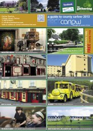 a guide to county carlow 2013 - Carlow Tourism