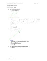 Droites parallÃ¨les, sÃ©cantes et perpendiculaires CST TS SN www ...