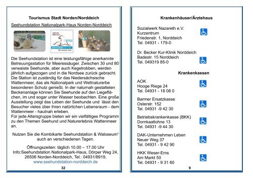 Wegweiser für Behinderte Norden - Landesverband Paritätischer ...