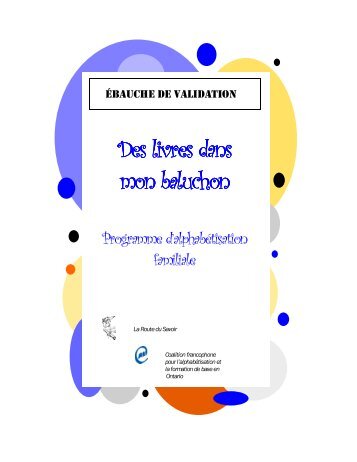 Afficher le format PDF - Base de données en alphabétisation des ...