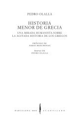 HISTORIA MENOR DE GRECIA - Acantilado