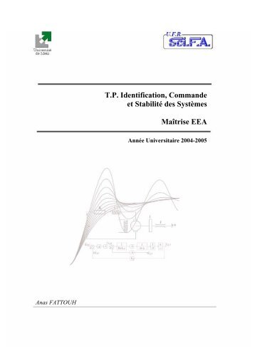 TP simulation Ã  l'aide du logiciel MATLAB - LASC