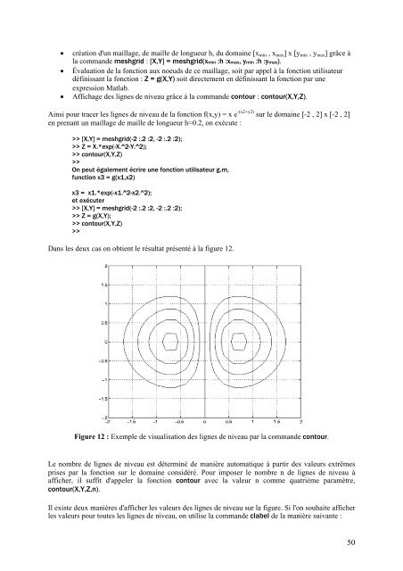 TP simulation Ã  l'aide du logiciel MATLAB - LASC