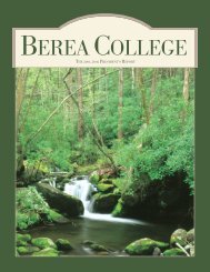 Pres Report 2002/PR:Pres Report 2002/PR - Berea College