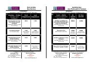 Park & Ride Bus Service Timetable* Monday â Friday - Conference.ie