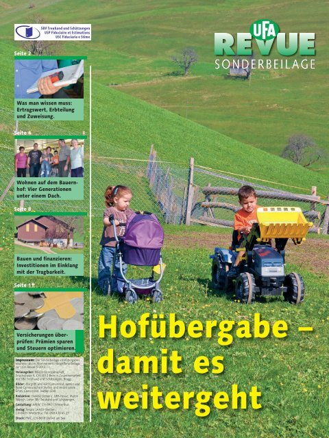 Hofübergabe – damit es weitergeht - Agriexpert