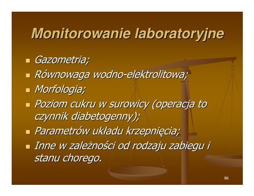 NadzÃ³r i monitorowanie w czasie znieczulenia