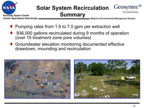 Using Solar-Powered Groundwater Recirculation to Enhance ...