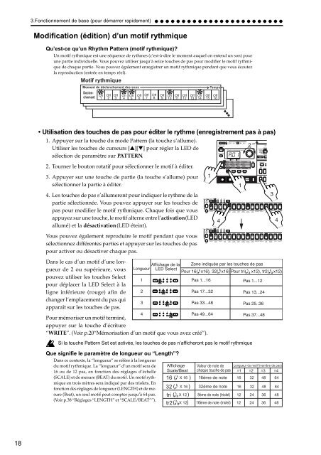 Guide d'utilisation PDF Korg Electribe ES-1 mk2 en ... - killerloops.net