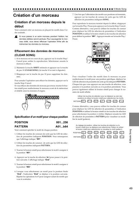 Guide d'utilisation PDF Korg Electribe ES-1 mk2 en ... - killerloops.net