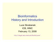 Bioinformatics History and Introduction - Chagall