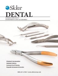 Dental - Sklar Surgical Instruments