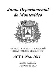 SesiÃ³n Ordinaria - Junta Departamental de Montevideo