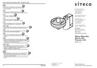 Montageanleitung Siteco Mirrortec Werfer 400 (PDF ... - POWERLAB