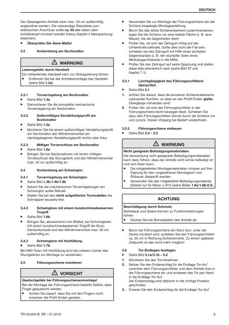 Einbauanleitung LIFTRONIC 700 /800 - ecostar.de