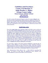 Guidelines and Procedures - Ninth Judicial Circuit Court of Florida