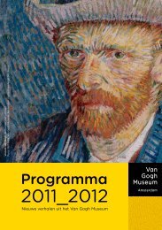 Programma - Van Gogh Museum