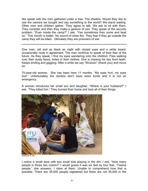 Angelina Jolie's Sudan Journal - UNHCR