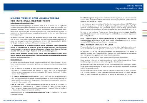 SchÃ©ma rÃ©gional d'organiSation mÃ©dico-Sociale - ARS Limousin