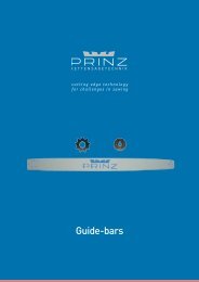 Guide-bars - PRINZ GmbH & Co KG