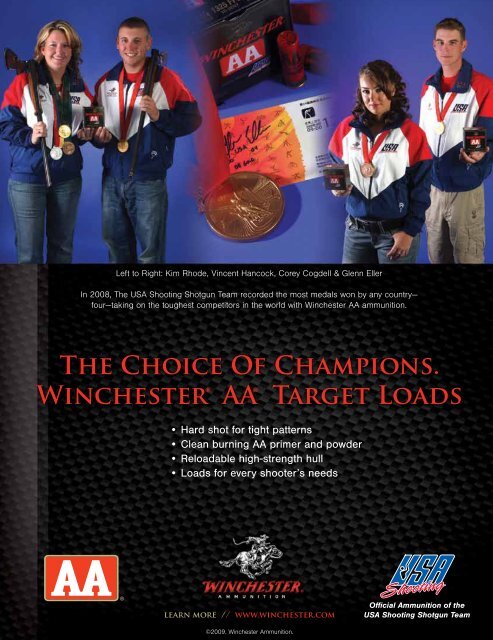 September/October 2009: Volume 17, Number 5 - USA Shooting