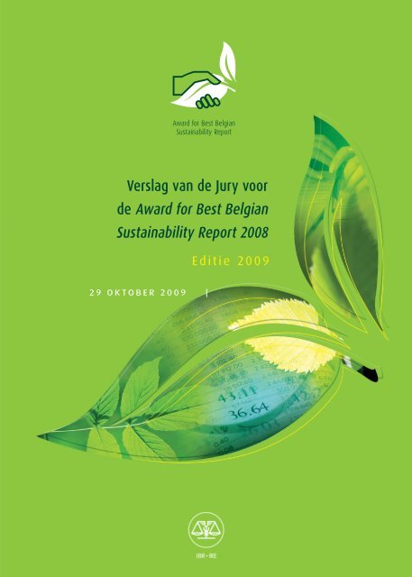 2009 - Award for Best Belgian Sustainability Report