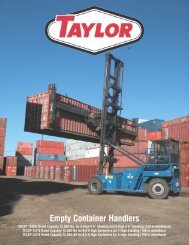 Brochure - Taylor Machine Works