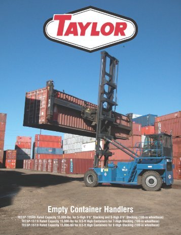 Brochure - Taylor Machine Works