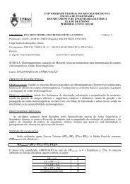 Plano de Ensino - Chasqueweb.ufrgs.br - Ufrgs