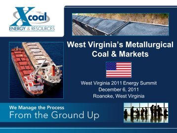 West Virginia's Metallurgical Coal & Markets
