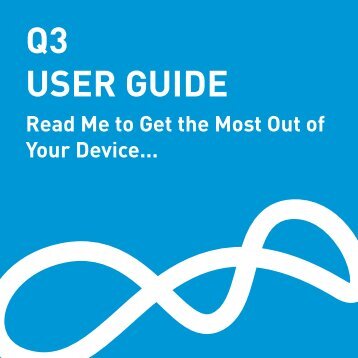 Q3 USER GUIDE - BlueAnt Wireless