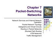 Chapter 7 Packet-Switching Networks