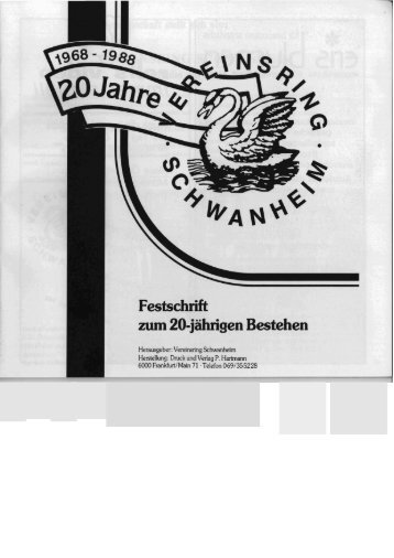 Der VEREINSRING SCHWANHEIM - Freiwilligenagentur Schwanheim
