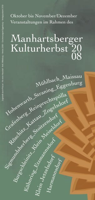 Programm Manhartsberger Kulturherbst 2008 (951 kB)