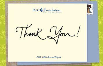 2007-08 PCC Foundation Annual Report - Portland Community ...