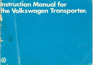 1979 Bus Owner's Manual - UK - PDF - TheSamba.com