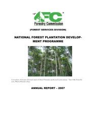 2007 Annual Report - The Forestry Commission of Ghana