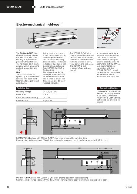 TS 92 TS 91 DORMA - BW Hardware