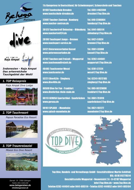 diveA - Taucher Zentrum