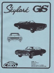 Buick Parts Catalog Old Buick Parts Cars Inc