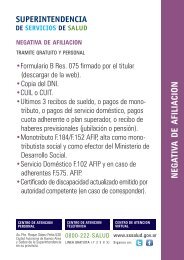 Negativa de AfiliaciÃ³n - Superintendencia de Servicios de Salud