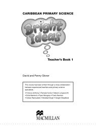 CARIBBEAN PRIMARY SCIENCE Teacher's Book 1 - Macmillan ...