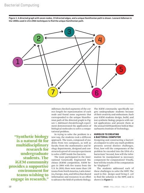 Bacterial computing