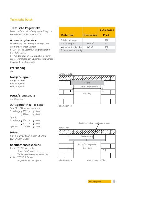 ProduktProgramm - Xella International GmbH