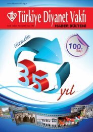 D - TÃ¼rkiye Diyanet VakfÄ±