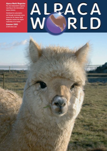 Alpaca World Magazine Summer 2005 - Classical MileEnd Alpacas